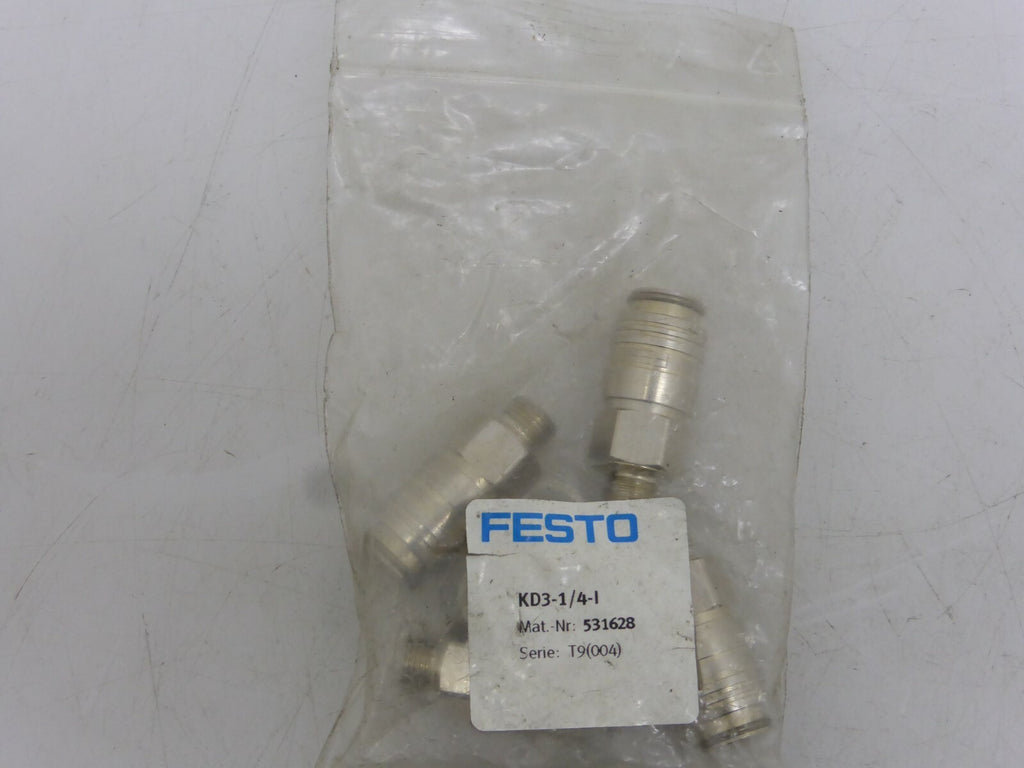 FESTO Kupplungsdose KD3-1/4-I 531628  ** 4 Stück **