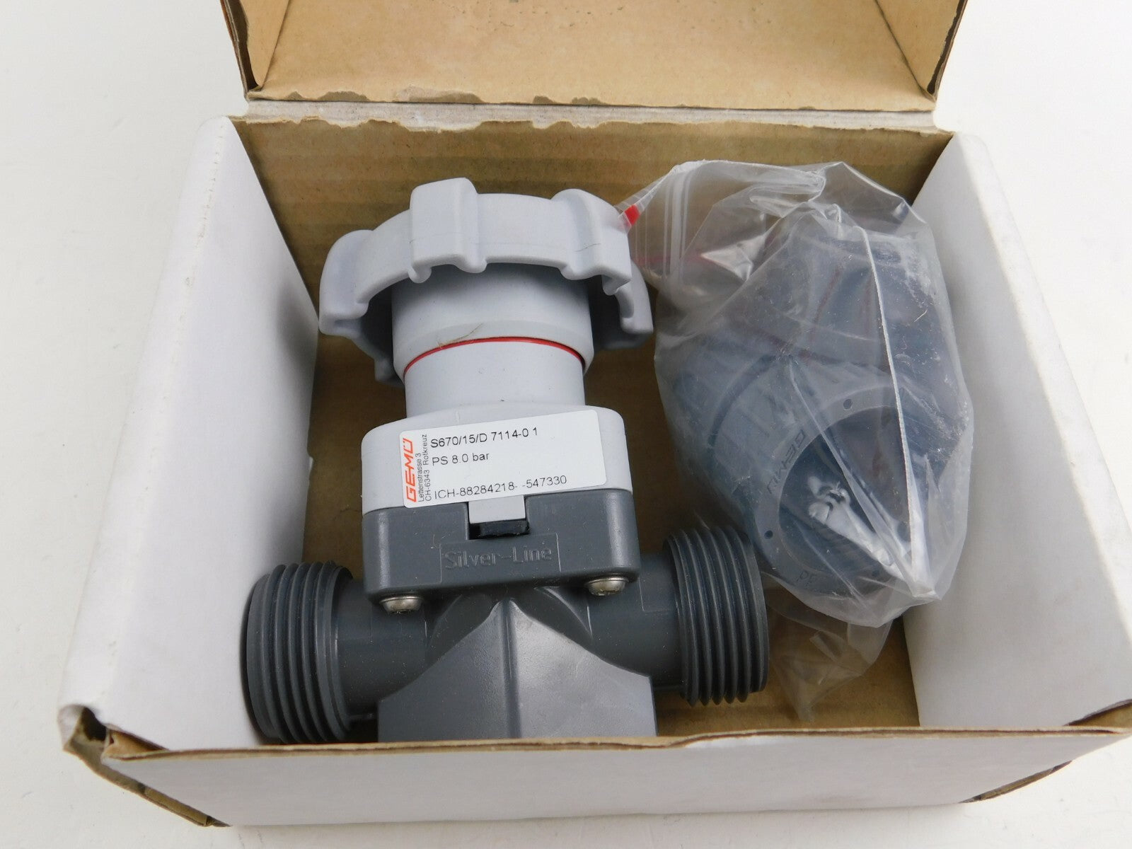 Gemü S670 15D 7 1140 1 Membranventil Handgesteuert    