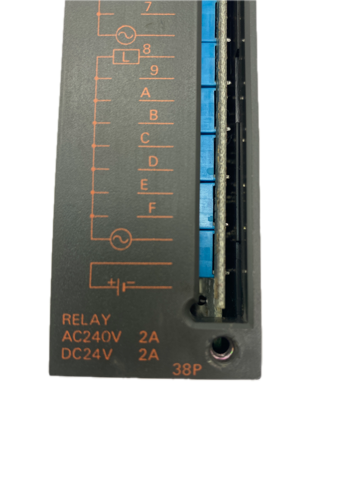 MELSEC PROGRAMMABLE CONTROLLER AY13E RELAY AC240V DC24V 2A 2A