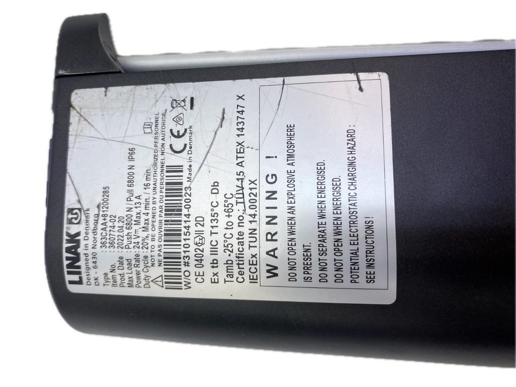 LINAK type 363CAA+81200285 Power Rate: 24 V*, Max. 13 A