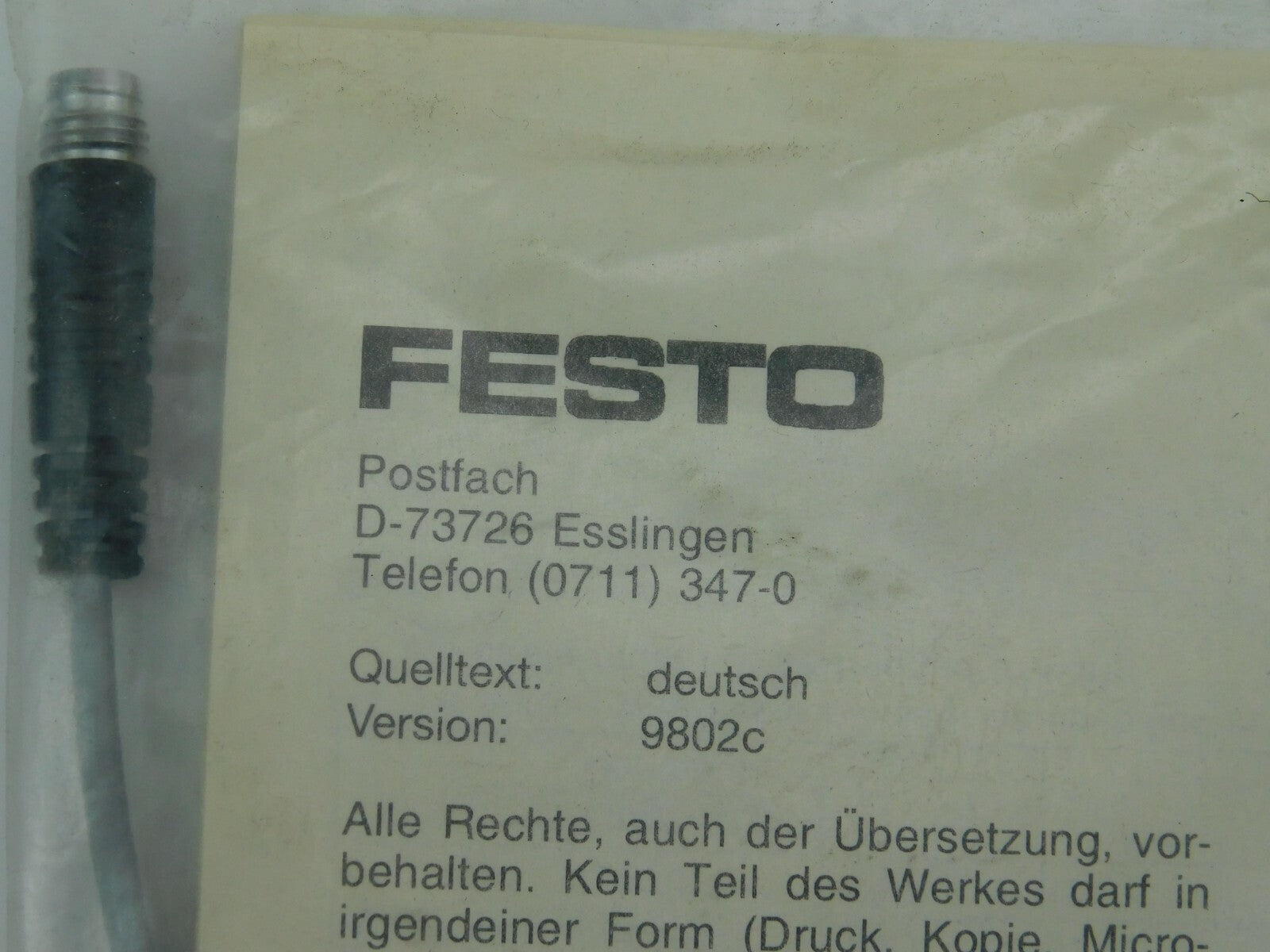 FESTO Näherungsschalter PE-LD 213289