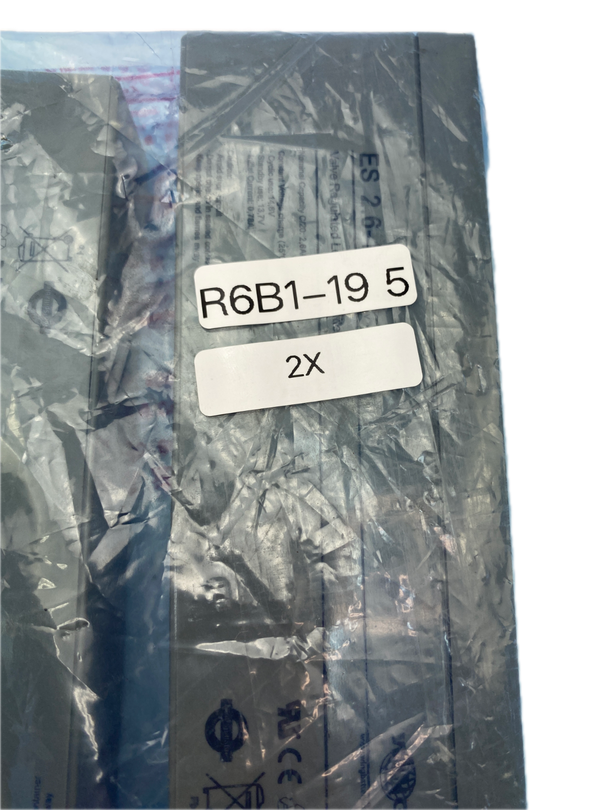 Wing ES 2.6-12 Bleiakku 12 V 2,6 Ah (Valve Regulated Lead Acid)  ** 2 st **