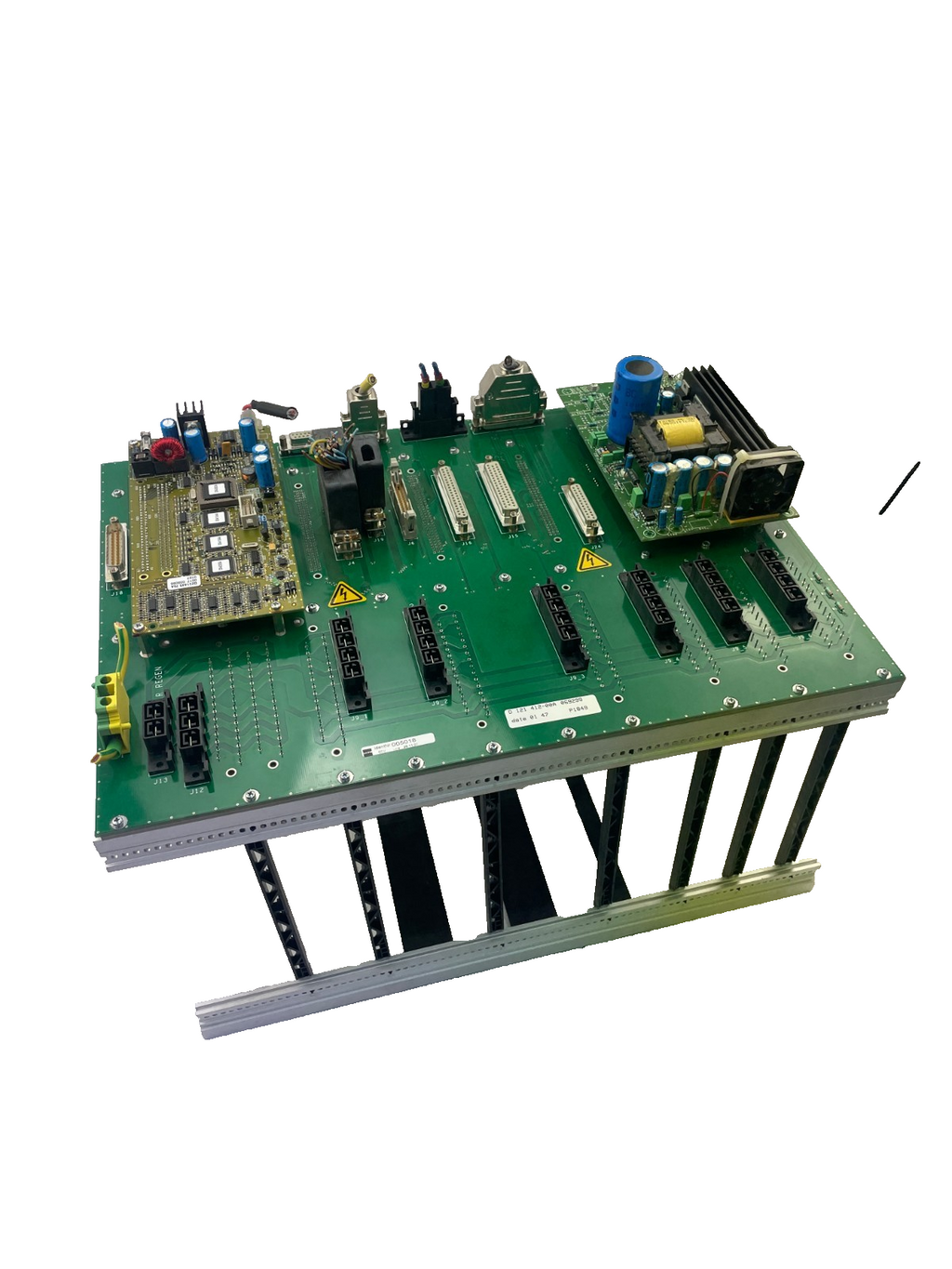 Stäubli Backplane / Baugruppenträger D 121 412-00A (IdentNr 005018)