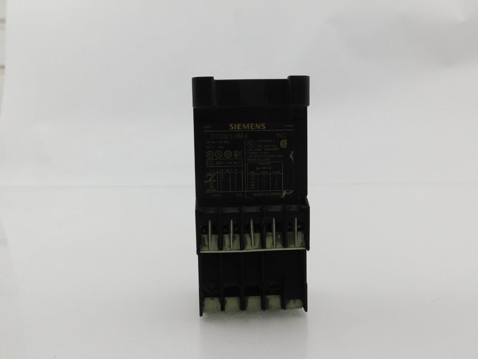 SIEMENS Schütz 3TF2001-0BB4 3TX440-2A ** 3 Stück **
