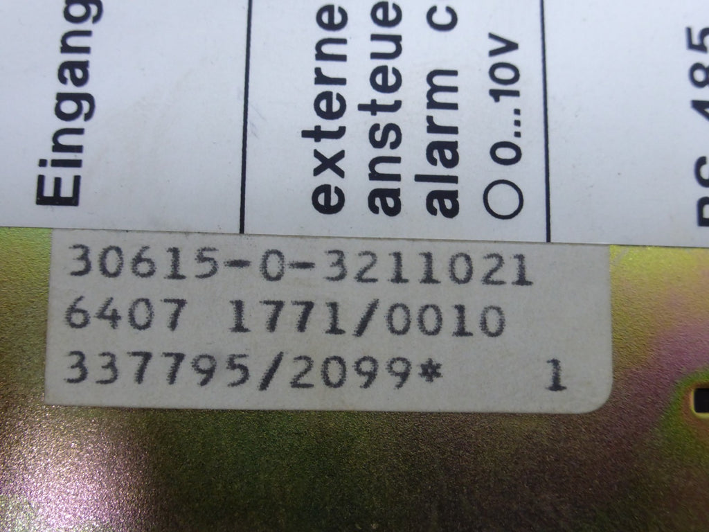 ABB H&B Indicomp 4  P 30615-0-3211021  6407 1771/0010