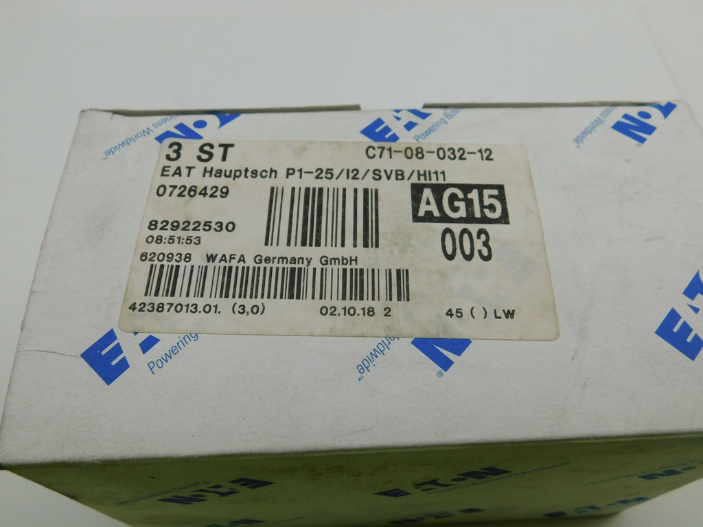 EATON Hauptschalter P1-25/12/SVB/HI11