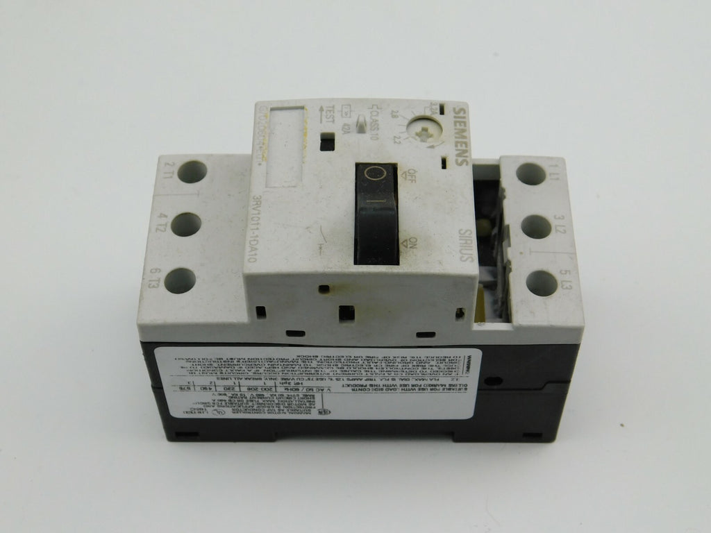  SIEMENS SIRIUS  Motorschutzschalter  3RV1011-1DA10 
