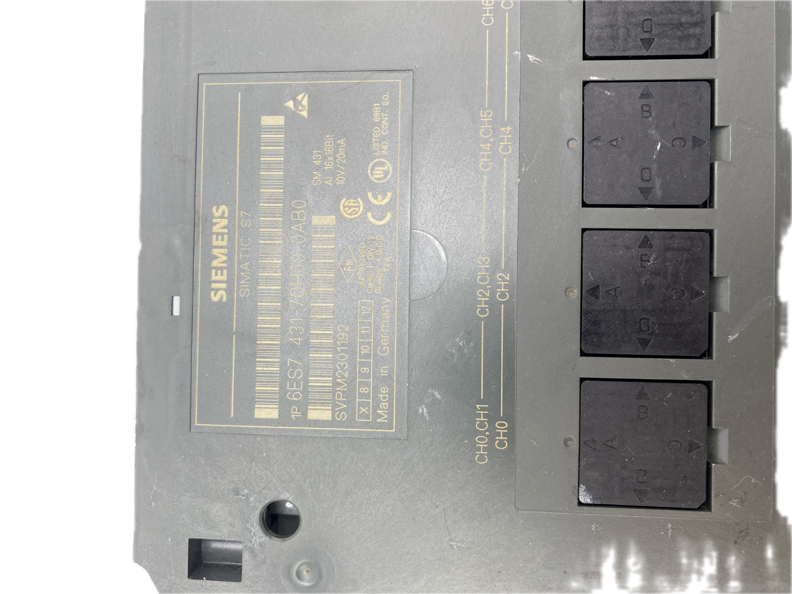 SIEMENS SIMATIC S7 6ES7 431-7QH00-0AB0...Defekt