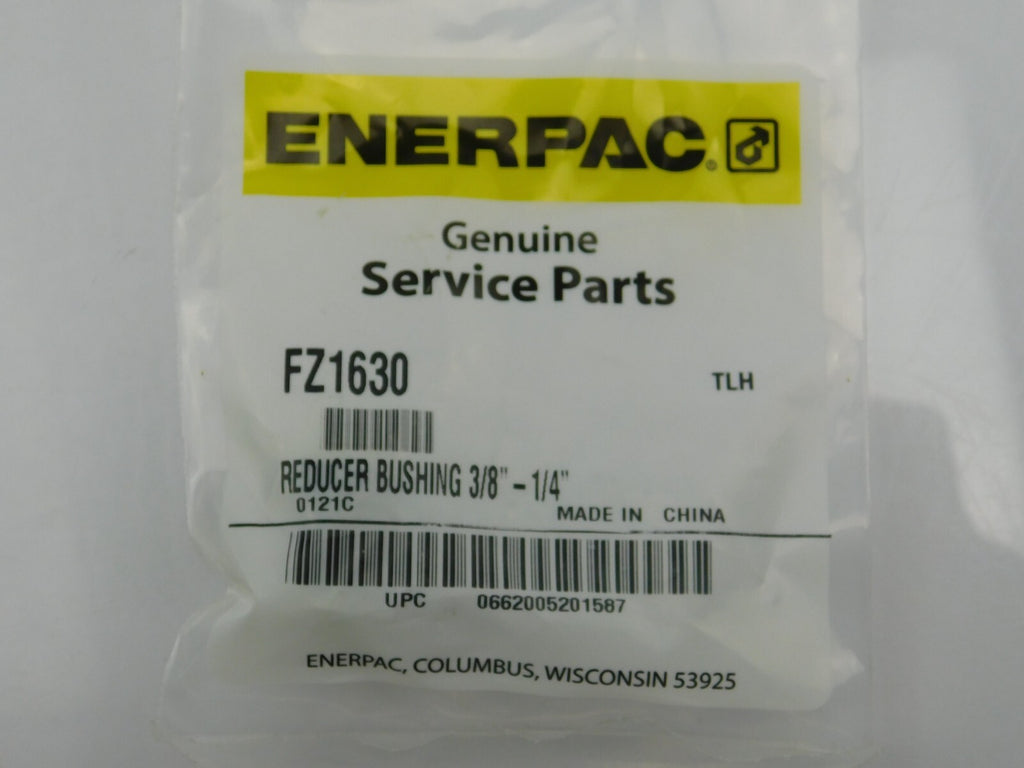 ENERPAC Genuine Service Parts ENERPAC FZ1630 REDUCER BUSHING 3/8