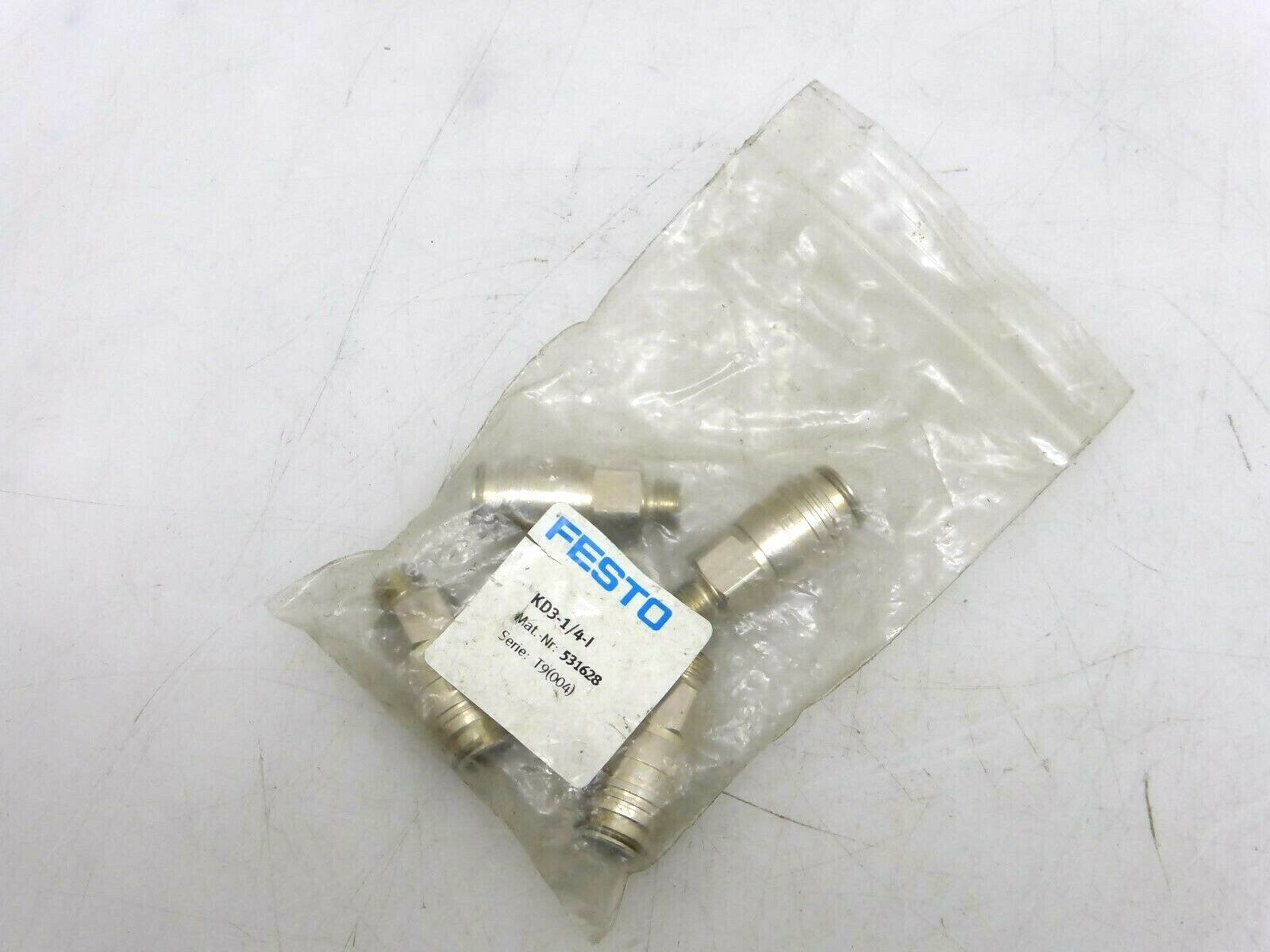 FESTO Kupplungsdose KD3-1/4-I 531628  ** 4 Stück **