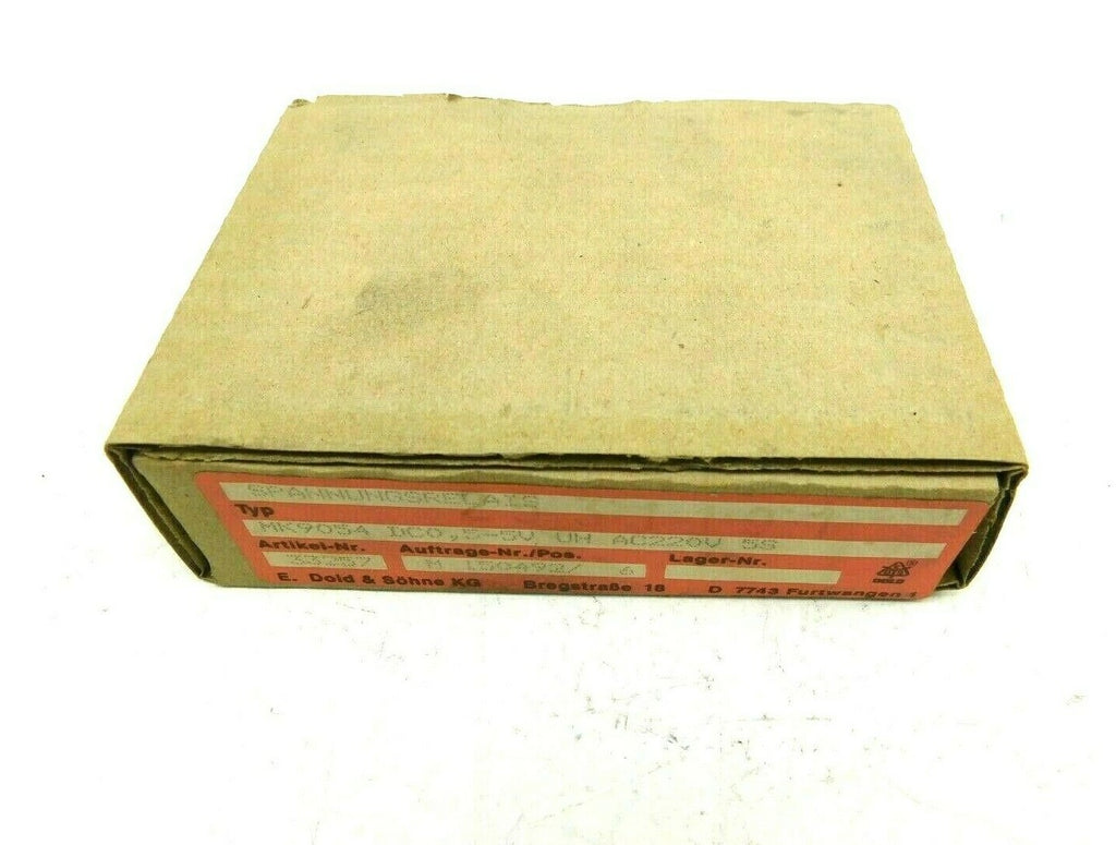 E.Dold u. Söhne KG MK 9054  VDE 0110 u. 0435 MK 9054