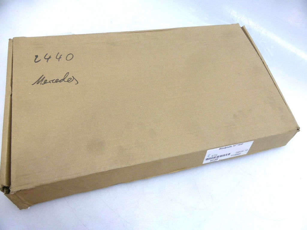 EFB Elektronik Blindplatte 19" 691268  ** 6 Stück **