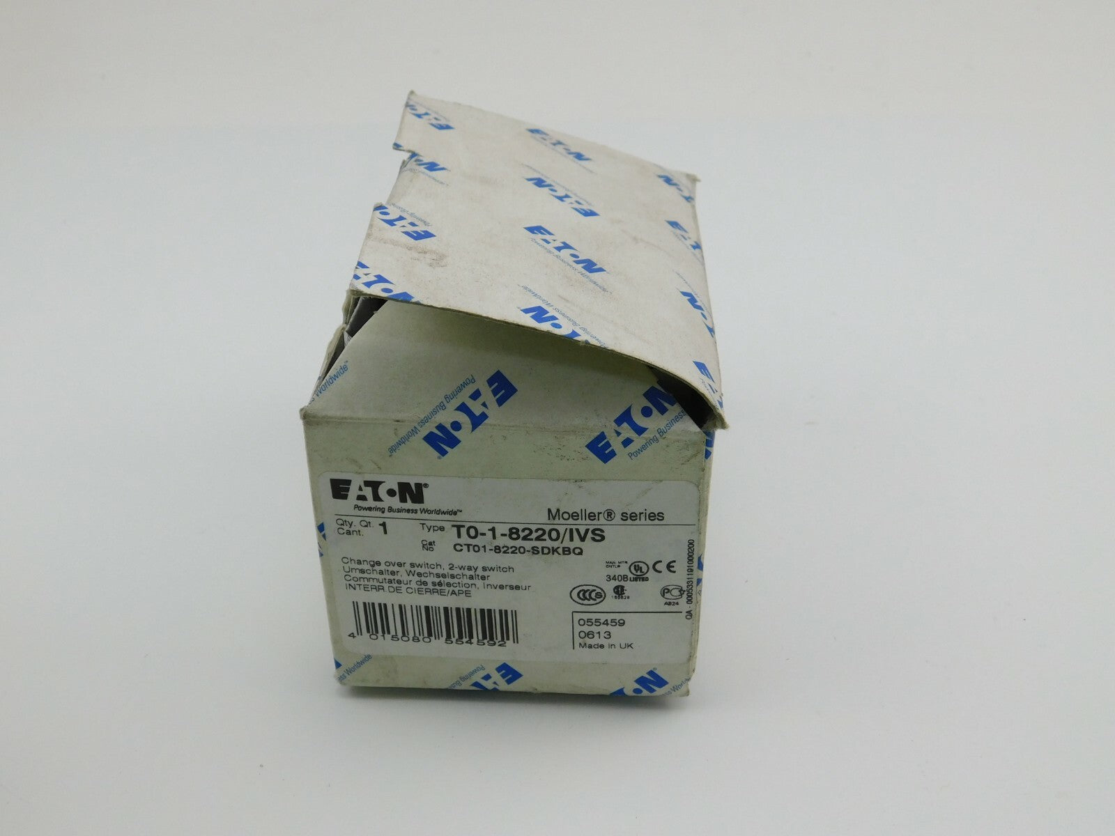 EATON T0-1-8220/IVS Umschalter 055459 ** 2 Stück **