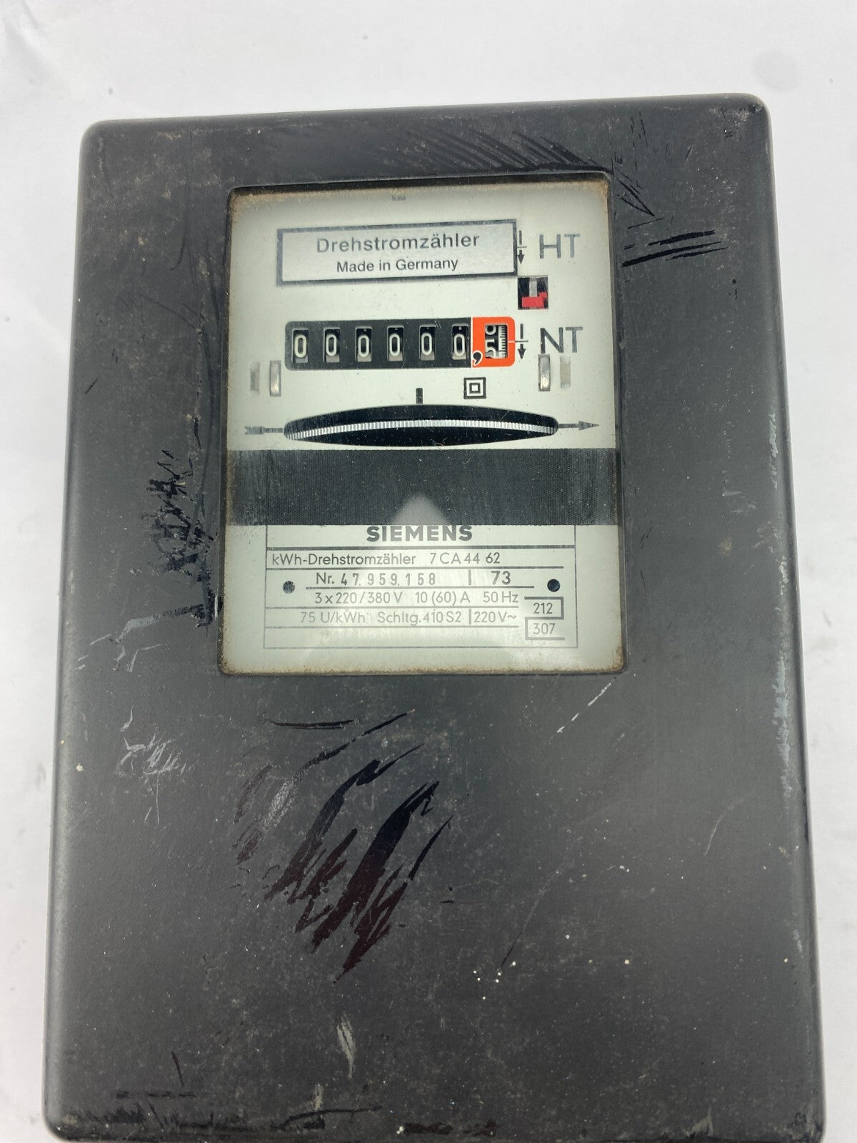 SIEMENS kWh-Drehstromzähler 7CA4462
