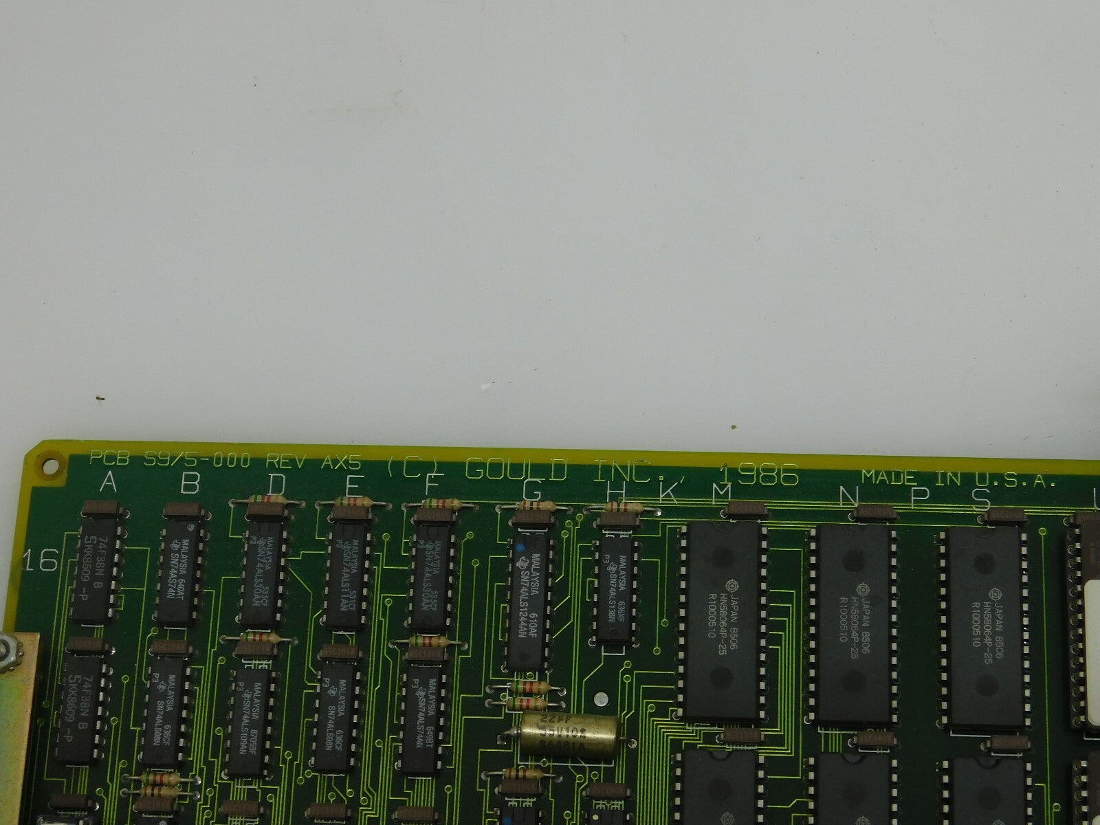 AEG Modicon S975 Modbus II Comm Processor PCB S975-000 REV AX5