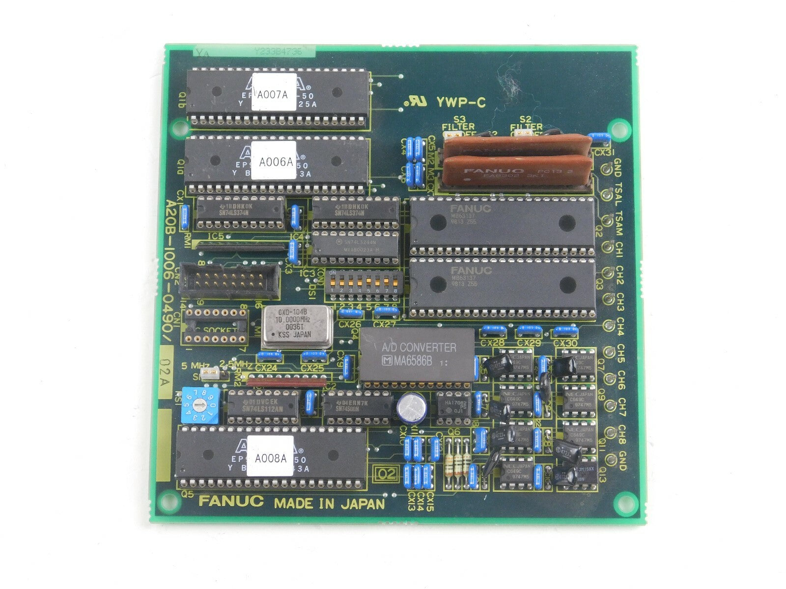 Fanuc A20B-1006-0490/02A    A350-1006-T494/02  Platine