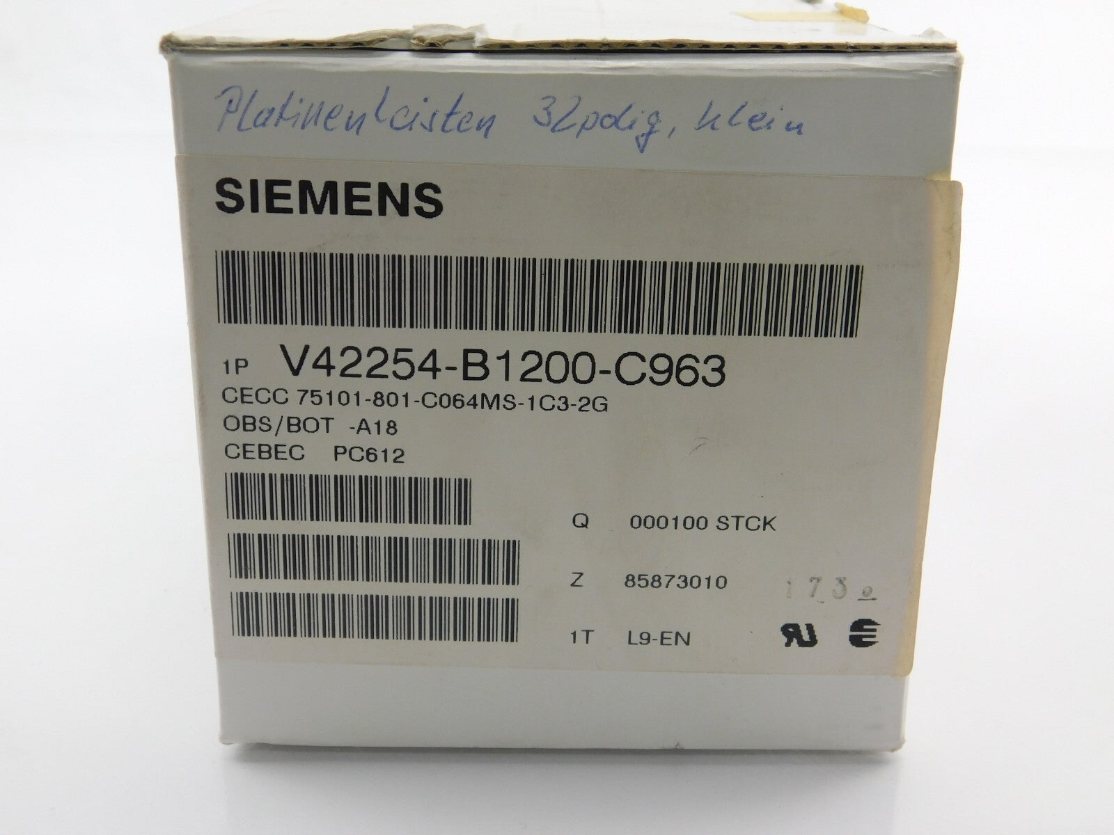 SIEMENS V42254-B1200-C963 ** 60 Stück **