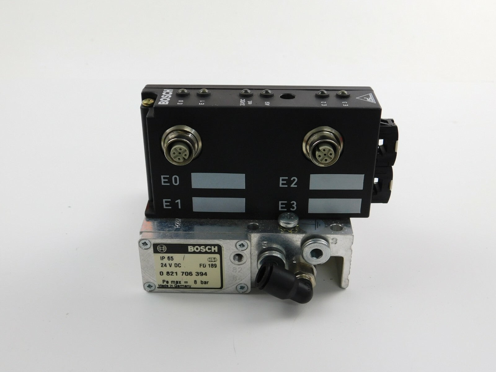 BOSCH 0821706394 IP 65 24 V DC PE MAX= 8 Bar