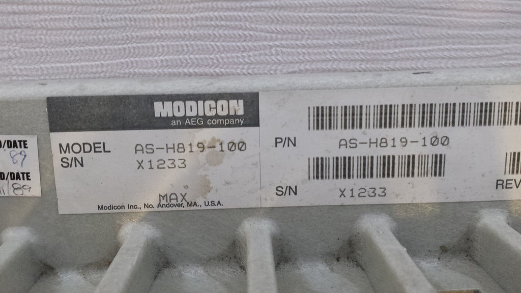 AEG Modicon AS-H819-100 RACK