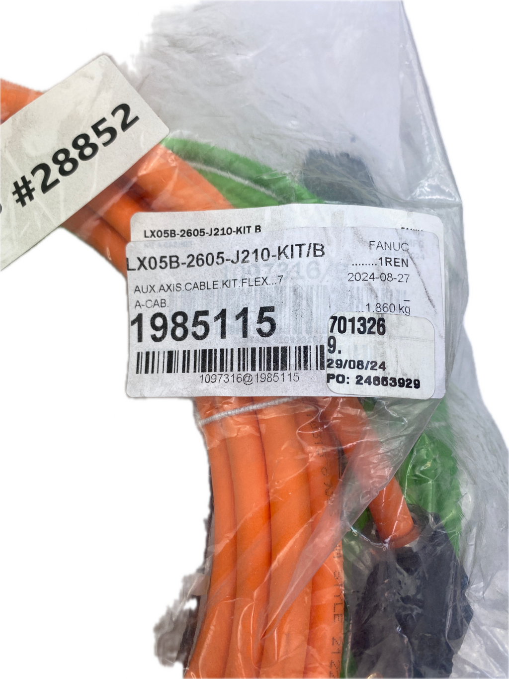Fanuc AUX AXIS CABLE KIT FLEX. A-CAB LX05B-2605-J210-KIT/B