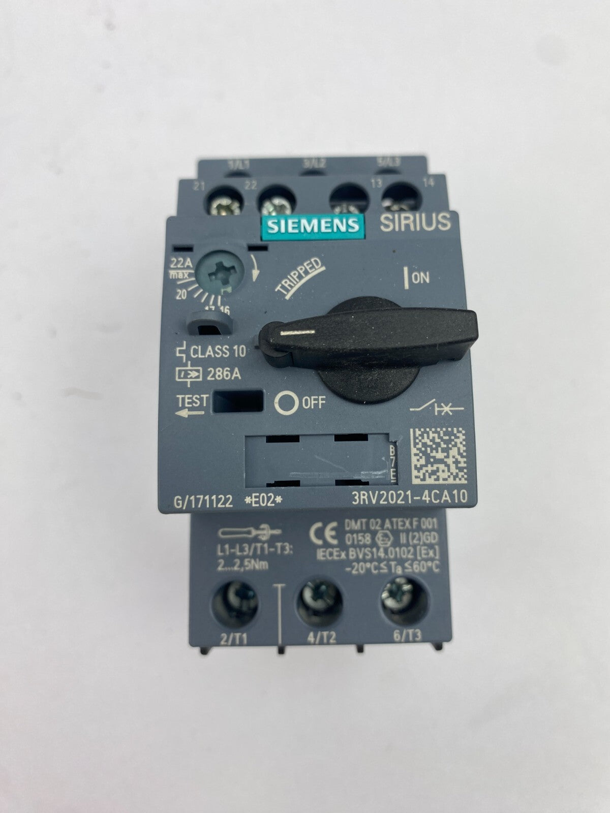 SIEMENS SIRIUS 3RV2021-4CA10