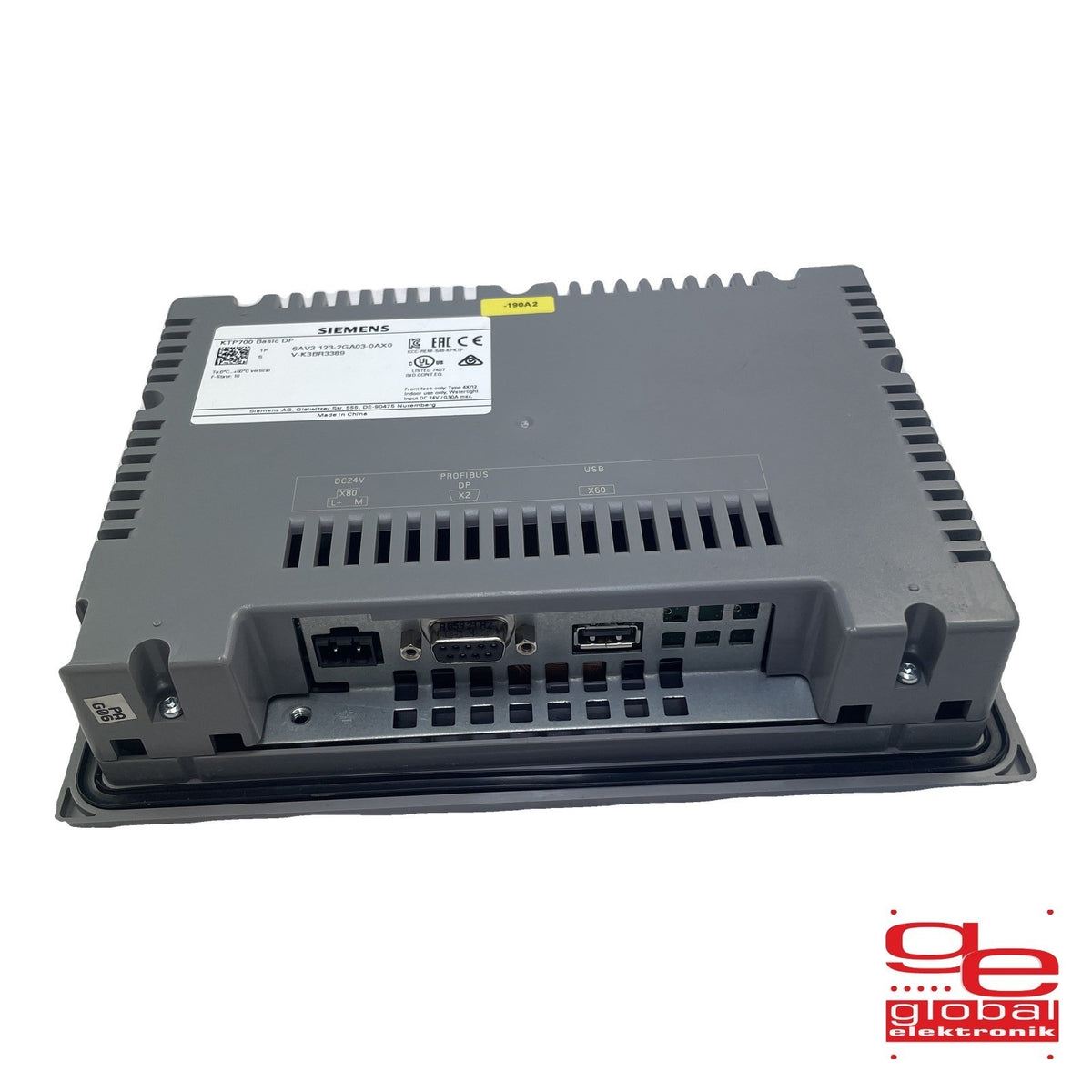 Siemens SIMATIC HMI KTP700 Basic DP 6AV2 123-2GA03-0AX0