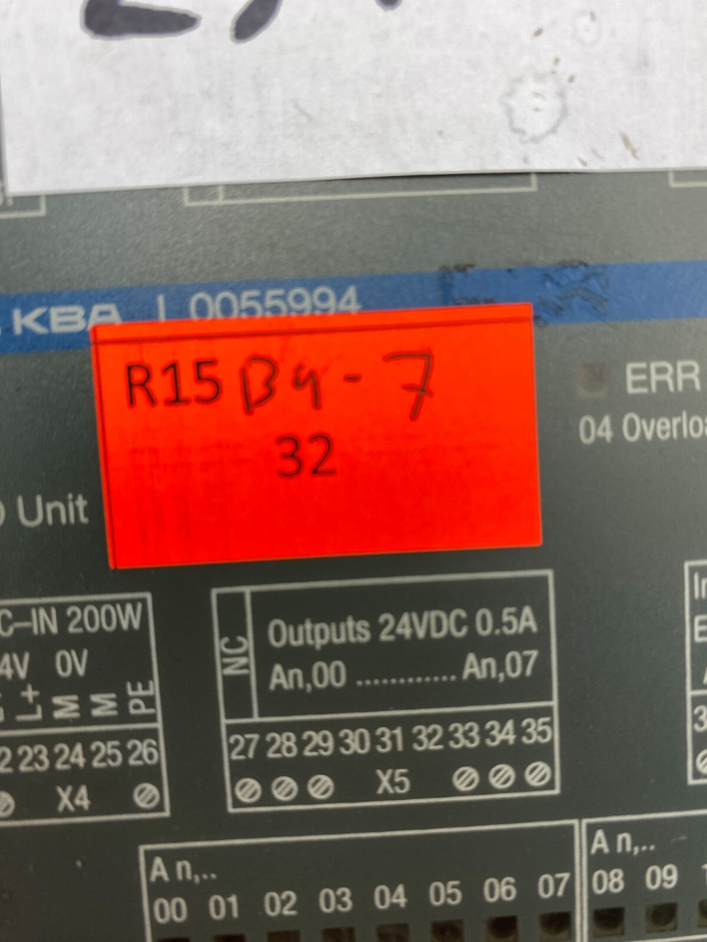 ABB/KBA L 0055994  GJR5251400R3202 07DC91