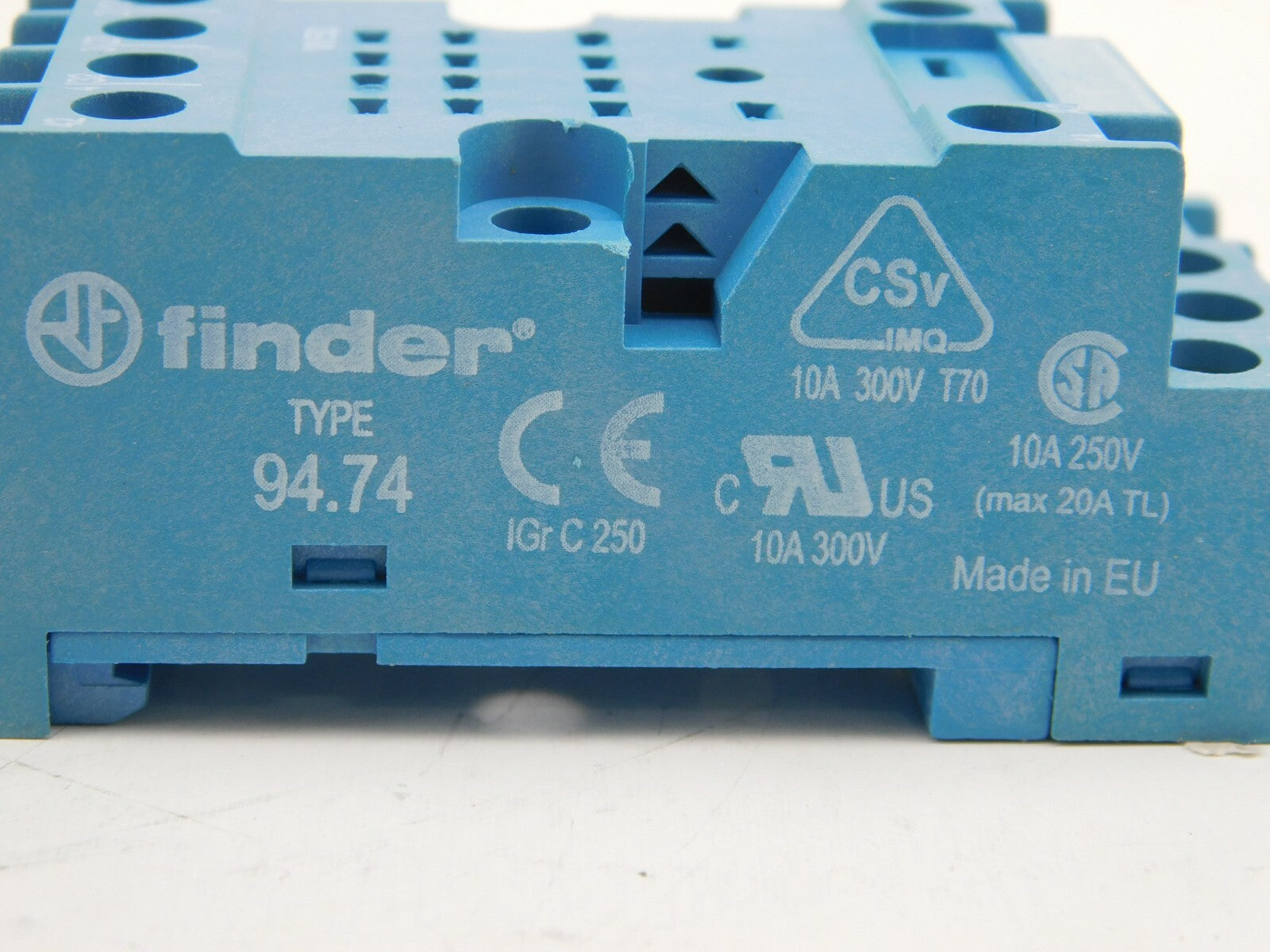 Finder Relais 94.74 10A 300V ** 2 Stück **