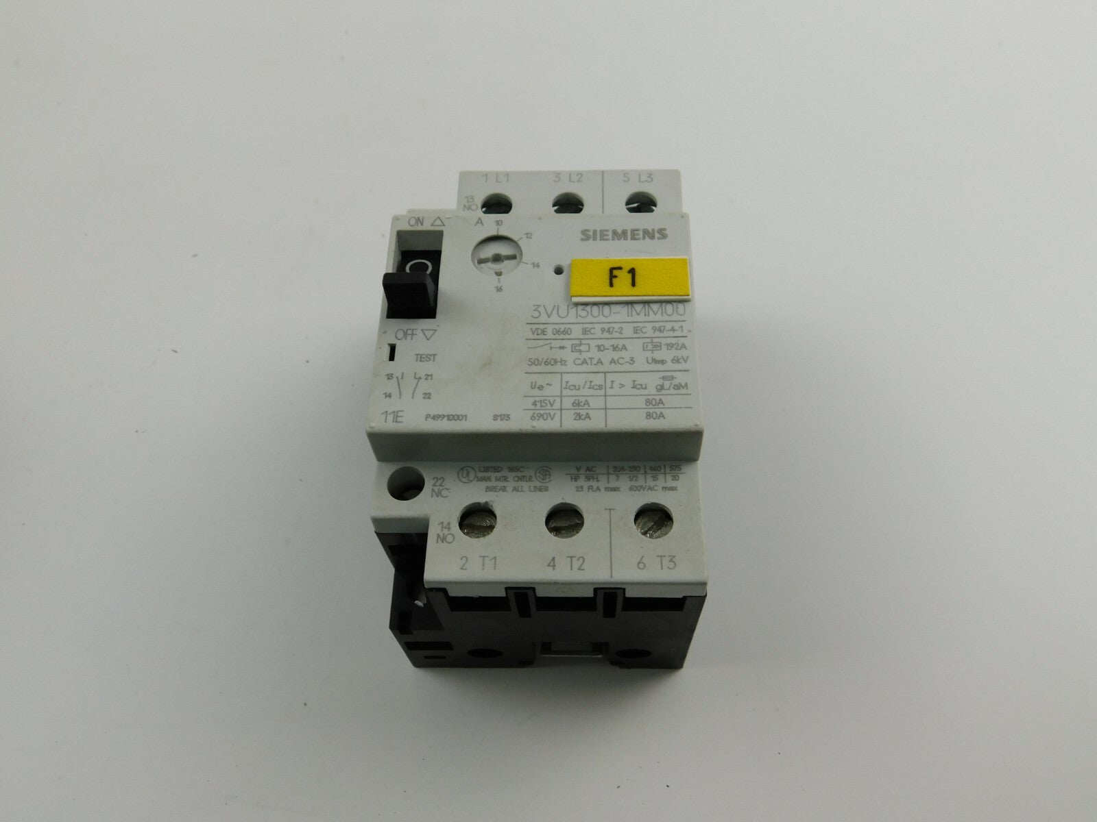 SIEMENS Leitungsschalter 3VU13000-1MM00  ** 2 Stück **