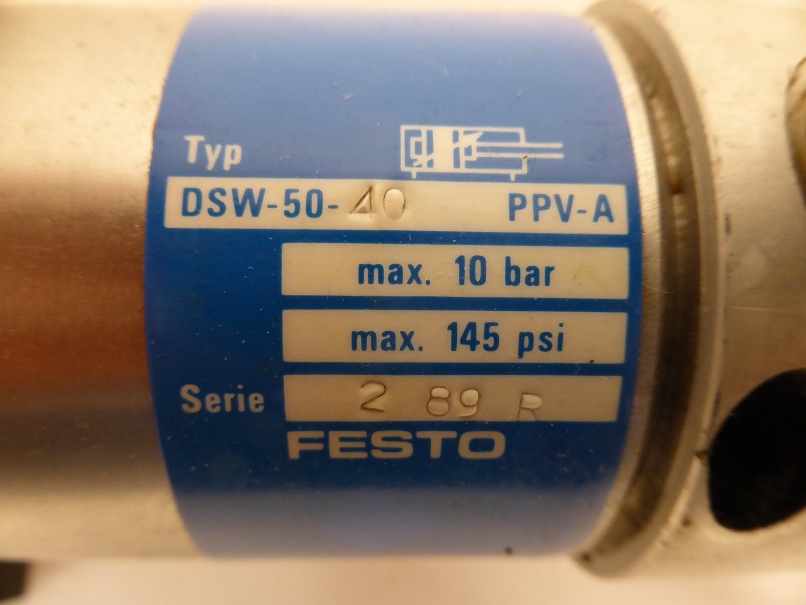 FESTO Pneumatik-Zylinder DSW-50-40 PPV-A