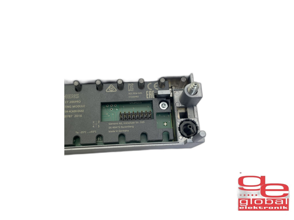 SIEMENS SIMATIC ET 200PRO CONNECTING MODULE  6ES7 194-4CA00-0AAO
