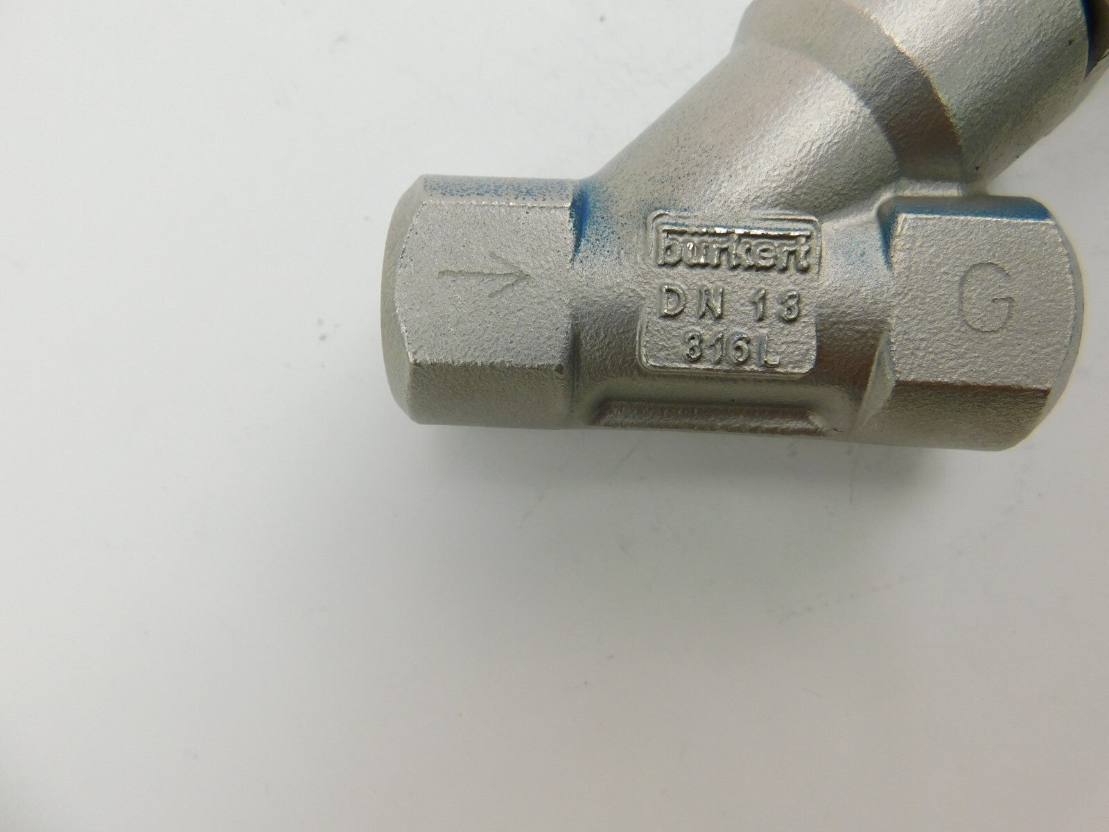 Bürkert 2002 A 13,0 PTFE VA G1/2 Pmed 16bar Pilot 3,9-10 bar  