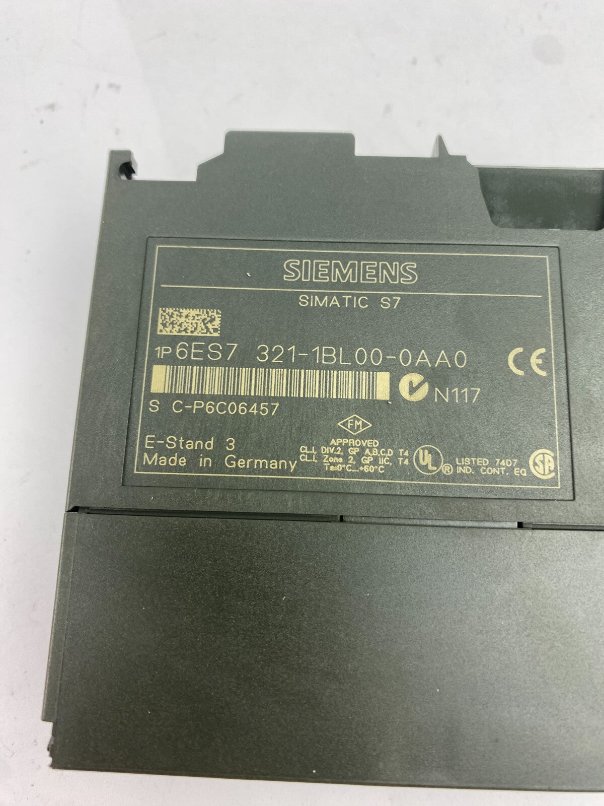 SIEMENS SIMATIC S7 6ES7321-1BL00-0AA0