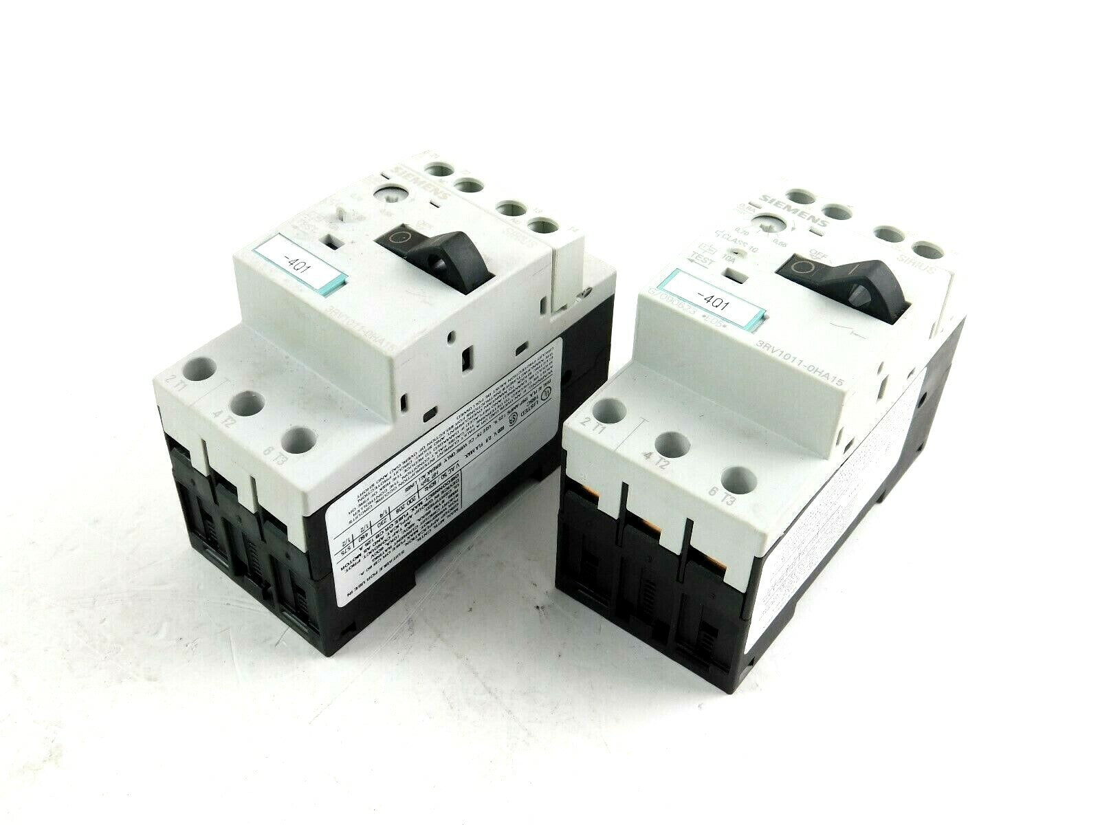 Siemens Sirius 3RV1011-0HA15  ** 2 Stück **