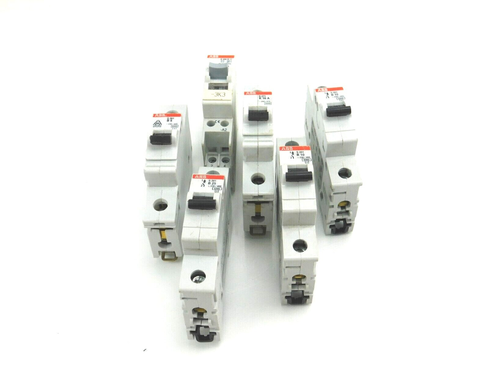 POSTEN ABB S 261 B 6 230/400 S 201 B 10 230/400 ** 6 Stück **