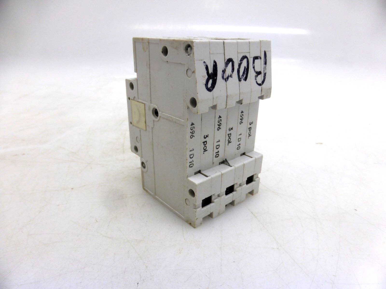 Siemens 5SX2 D10 Leitungsschutzschalter 3-polig ~400V