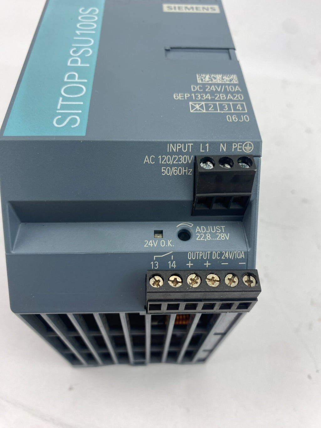 SIEMENS SITOP PSU 100S POWER SUPPLY 6EP1334-2BA20 10A