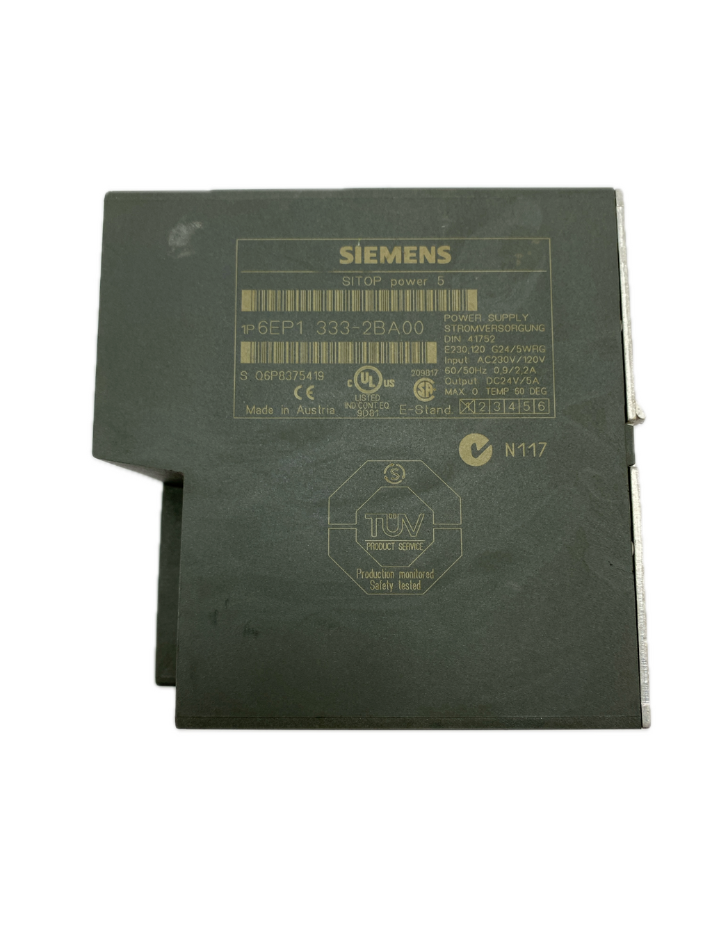 SIEMENS SITOP Power 5 6EP1 333-2BA00