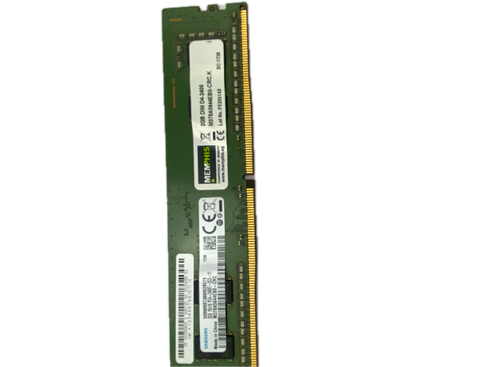Samsung 2GB DIM D4-2400 M378A5844EB0-CRC.K ** 2 st**