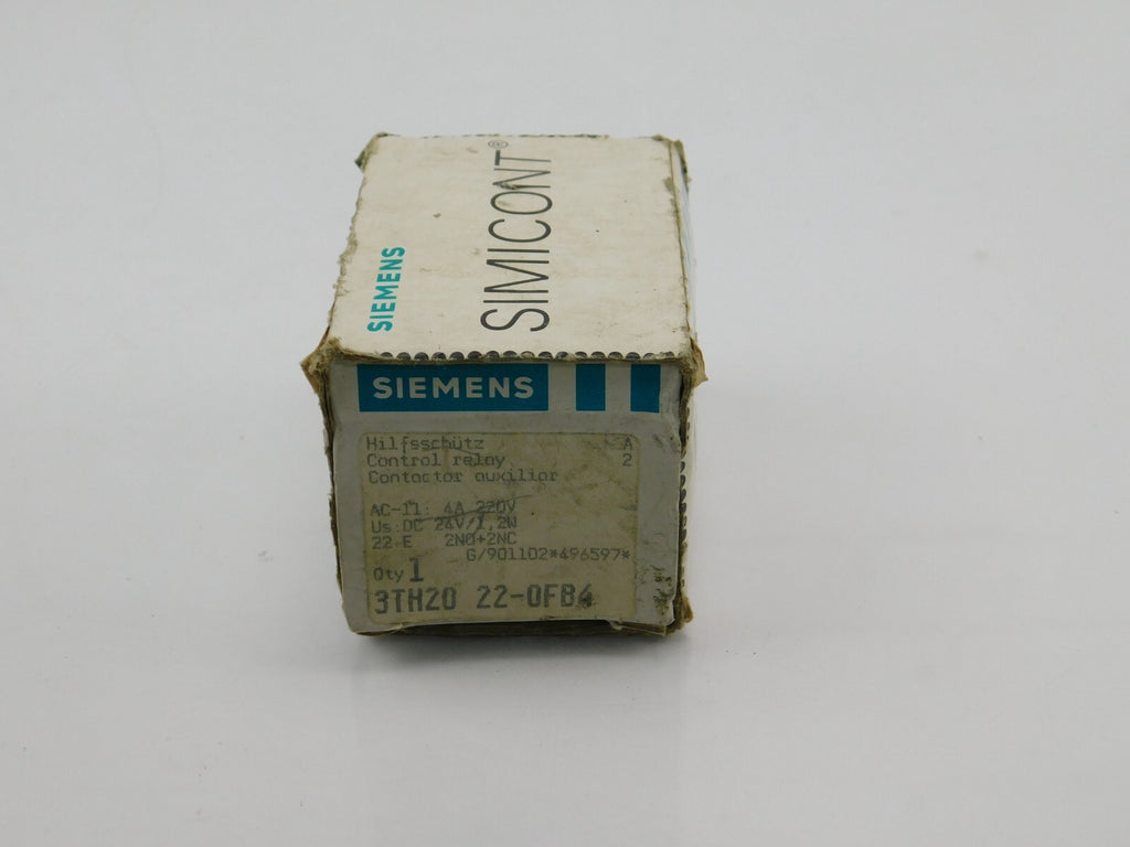 Siemens Hilfsschütz 3TH20 22-FB4 4a 220V