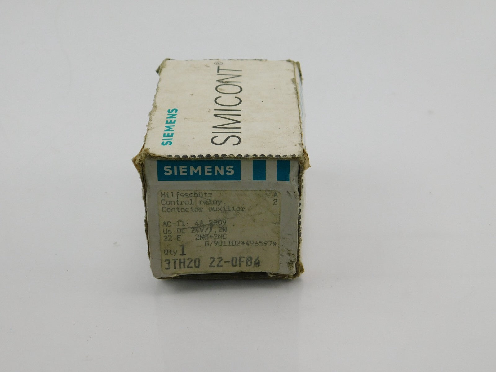 Siemens Hilfsschütz 3TH20 22-FB4 4a 220V
