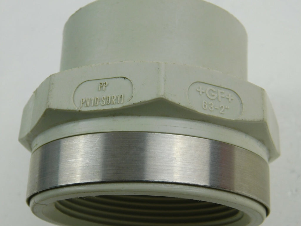 Georg Fischer Übergangs-Muffe Nippel  PP PN10 SDR11  63-2"      ** 5 Stück **