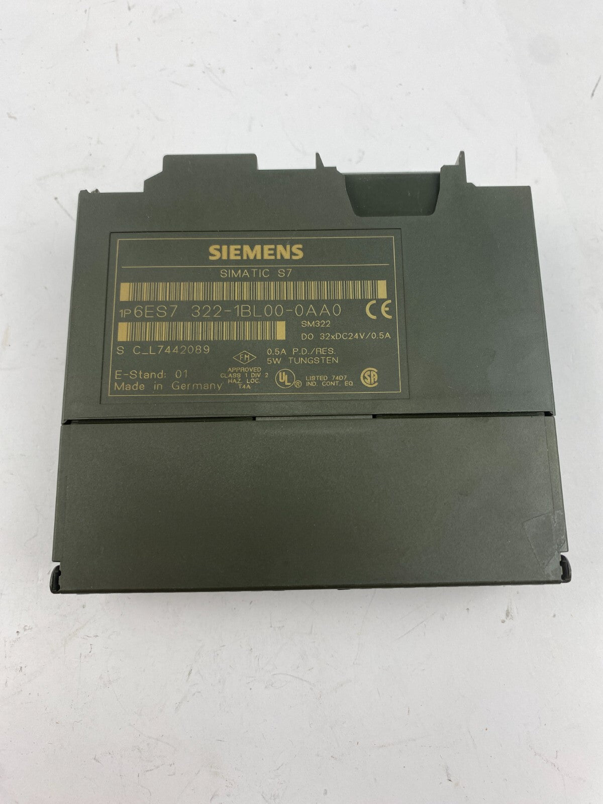 SIEMENS SIMATIC S7 6ES7322-1BL00-0AA0