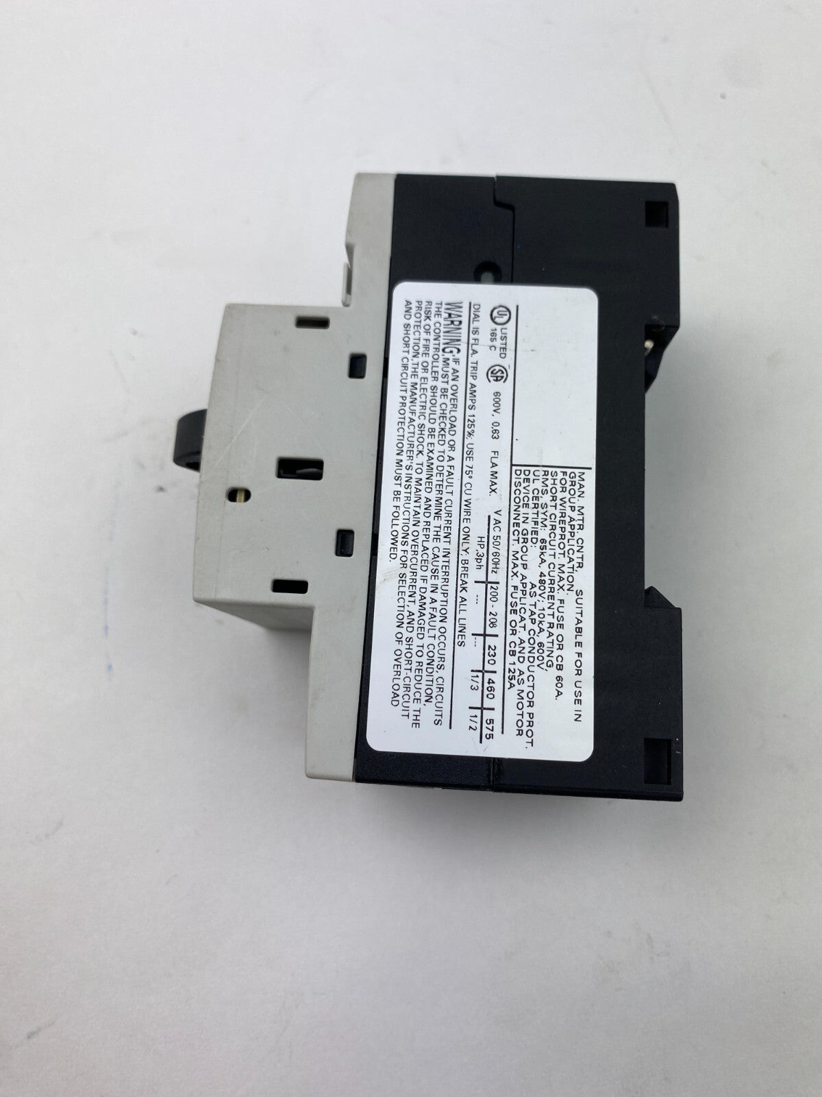 SIEMENS 3RV1011-0GA10