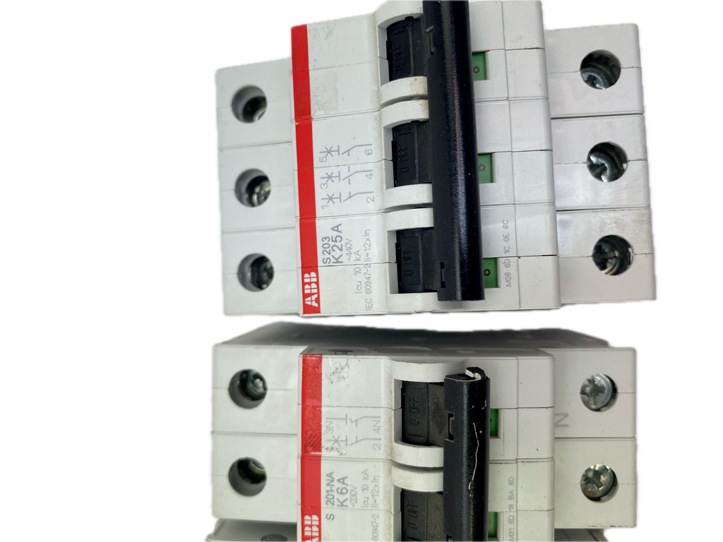 ABB S 201-NA K6A +S 203 K25A