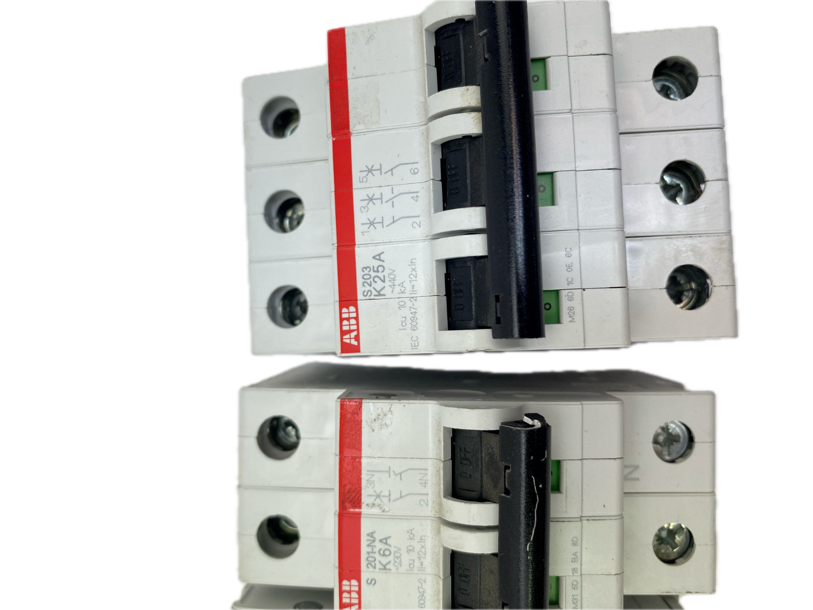 ABB S 201-NA K6A +S 203 K25A