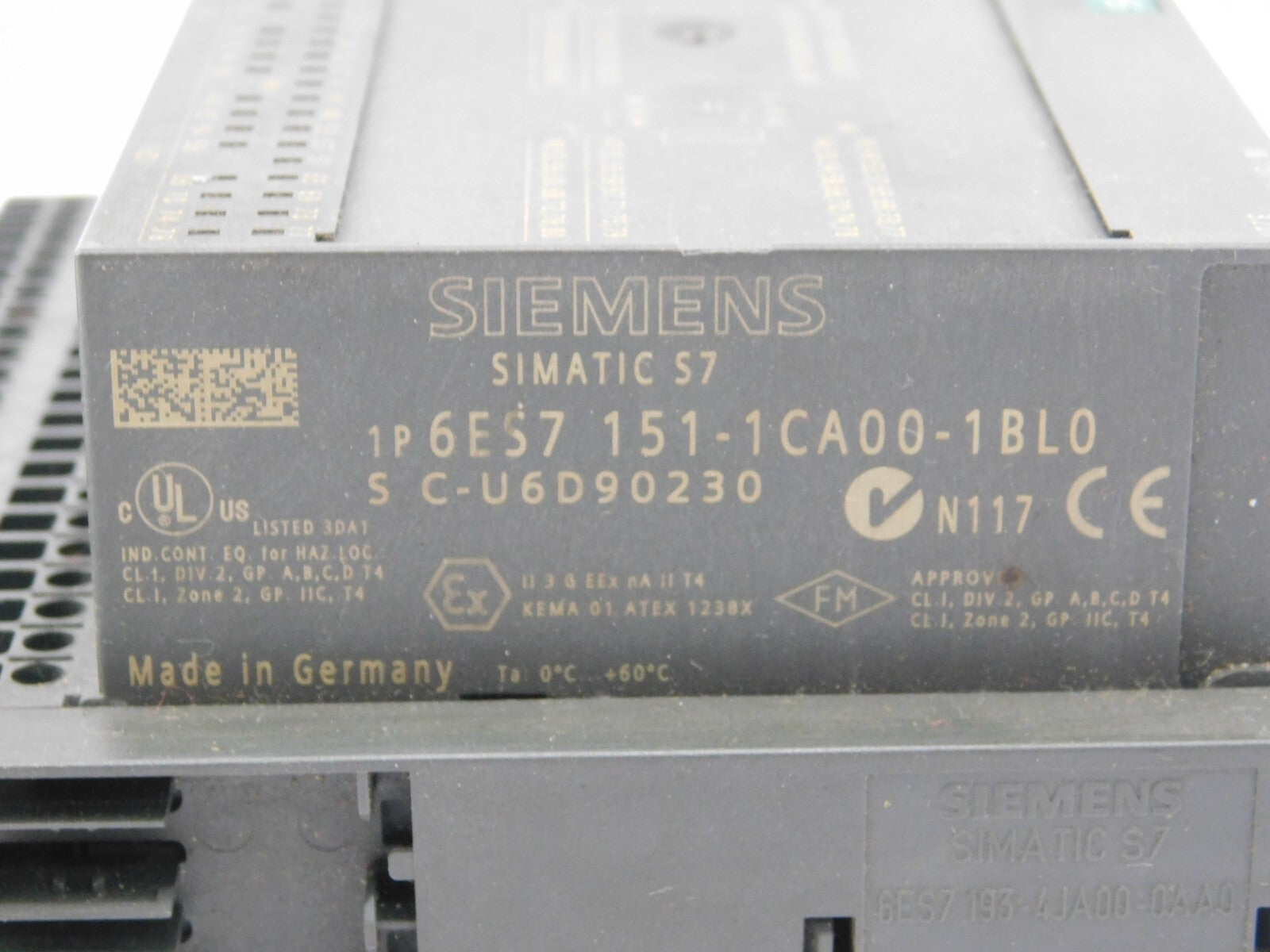 Siemens SIMATIC S7 6ES7 151-1CA00-1BLO S C-U6D90230