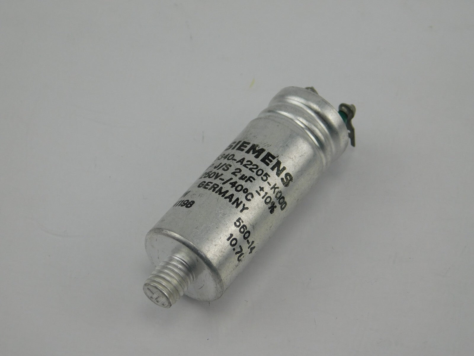 Siemens B25340-A2205-K000 MPJ/S 2µF+-10% 2500V-/40°c ** 14 Stück**