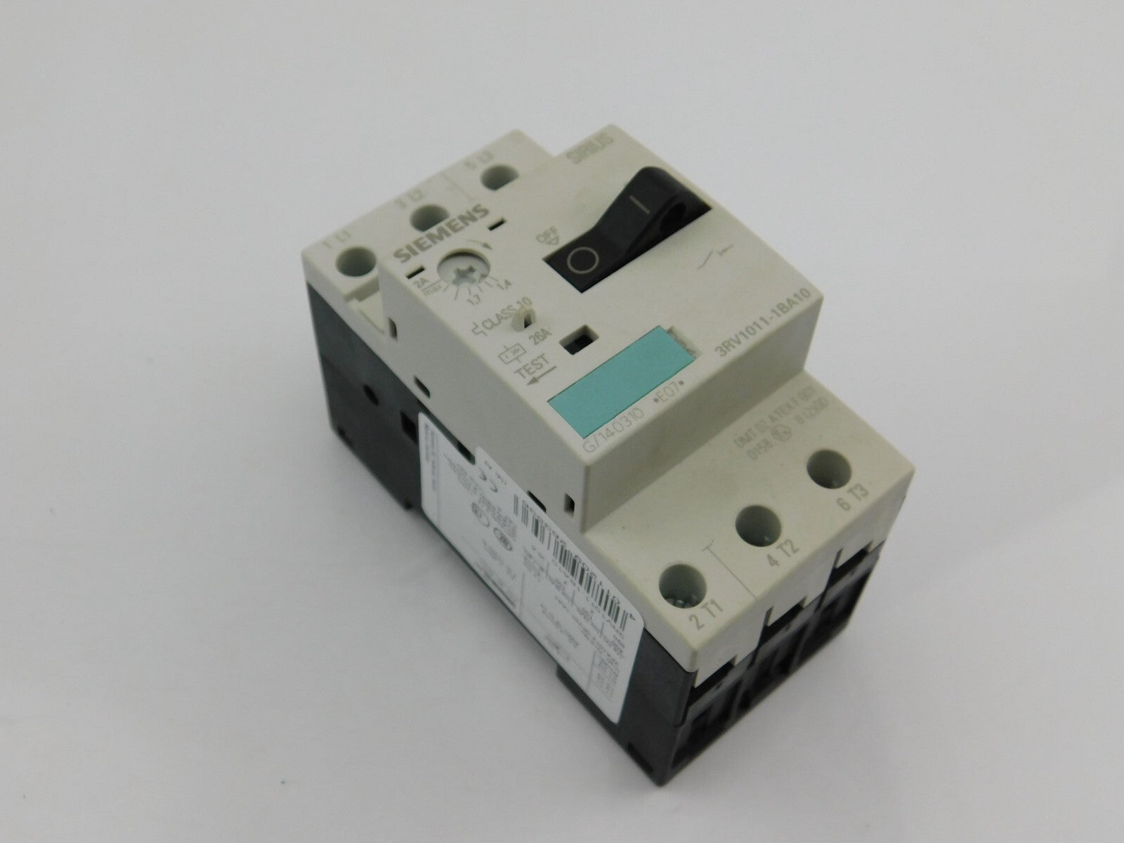 SIEMENS Motorabschalter 3RV1011-1BA10