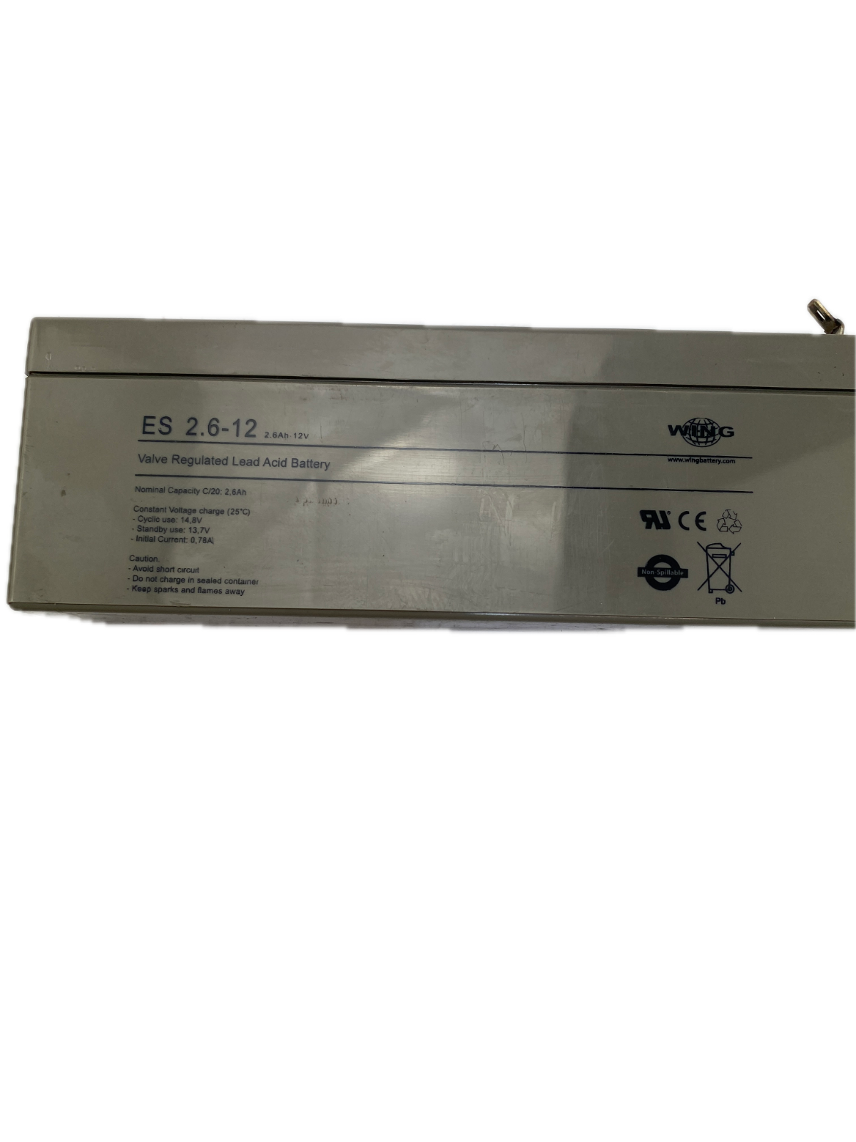 Wing ES 2.6-12 Valve Regulated Lead Acid Battery  **2St**